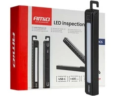 LED inspekcinių žibintų rinkinys, 10 vnt., akumuliatoriniai XTE + SMD, 600 mAh, AMIO-04670