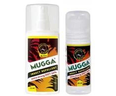 Zestaw Rinkinys Mugga Strong Purškiklis + Roll On 50% Deet Mugga rinkinys