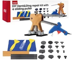 PDR kėbulo įlenkimų remonto rinkinys su slankiuoju traukikliu (DIY) AMIO-04599
