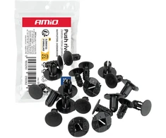 Rinkinys nitów plastikowych 10vnt. amio-05026
