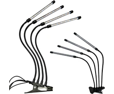 RTO - 4x lampa do wzrostu uprawy roślin 80x led full spectrum 36w + pilot - e949-1