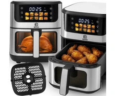 RTO A-d frytkownica beztłuszczowa duża 5,5l piekarnik 1800 w air fryer 7 programów -or1102