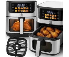 RTO A-d frytkownica beztłuszczowa duża 5,5l piekarnik 1800 w air fryer 7 programów -or1102