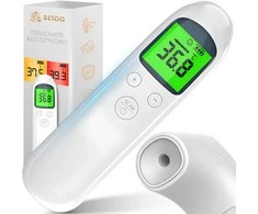 RTO Bekontaktis termometras lcd na podczerwień elektroninis dokładny 3 spalvų