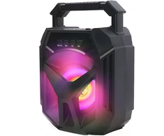RTO Garsiakalbis przenośny bluetooth belaidis boombox rgb usb tf card aux 400w