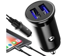 Ładowarka Įkroviklis Greitas automobilinis įkroviklis 2x USB 3.1a - e160