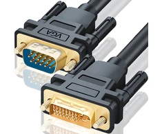 RTO Kabelis przewód dvi-i do vga d-sub dvi 24+5 dual link do monitora 140cm