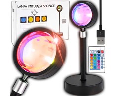 Lampa Saulėlydžio lempa, saulėlydžio lempa, saulėtekio projektorius - imituojanti saulę
