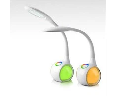 Lampka USB LED stalinė lempa vaikams, 256 RGB spalvos, stalinė lempa