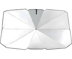 Parasol Automobilio priekinio stiklo apsauginis skydelis nuo saulės 123x65