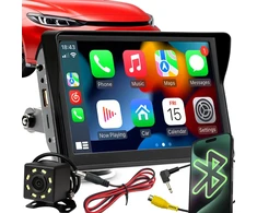RTO Radio samochodowe 7 cali android apple carplay kamera cofania multimedialne bluetooth - er1081