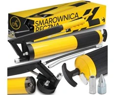 Smarownica Rankinis riebalų švirkštas, 600 ml, dirbtuvėms, didelės talpos, su įmoviniais antgaliais - sr313