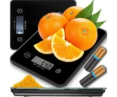Virtuvinės svarstyklės Waga Svarstyklės LCD virtuvės svarstyklės