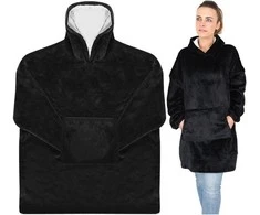 Ruhhy Xxl megztinis - juoda antklode