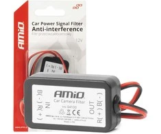 Automobilinis signalo filtras nuo trukdžių 12V AMIO-04100
