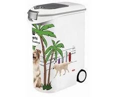 Keter CURVER MAISTO SAUSO ĖDALO DĖŽĖ 20KG PetLife 54l