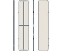 Gimnastikos, akrobatikos takas Airtrack REBEL 500x100x10 - pilkas