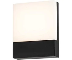 Sieninis šviestuvas Orno FREZJA LED 9W, sodo šviestuvas, 750lm, IP65, 4000K, juodas