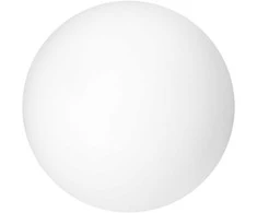Sieninis šviestuvas Orno LUNA II sodo rutulinis šviestuvas, E27, maks. 18 W, IP65, baltas, Ω380