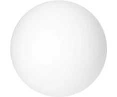 Sieninis šviestuvas Orno LUNA II sodo rutulinis šviestuvas, E27, maks. 18 W, IP65, baltas, Ω280
