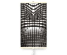 Infraraudonųjų spindulių Šildytuvas - lankstus šildymo skydelis 430W TRIO pattern 7, abstraktus, išmatavimai 100x57cm su reguliatoriumi