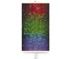 Infraraudonųjų spindulių Šildytuvas - lankstus šildymo skydelis 430W TRIO pattern 4 mozaika, išmatavimai 100x57cm su reguliatoriumi