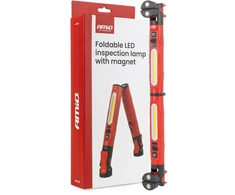 Składana lampa inspekcyjna led su magnesem i zaciskiem 4000mah amio-05025
