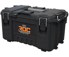 Įrankių dėžė Keter ROC Pro Gear 2.0, keliamoji galia 54 kg, su Pro Mount laikikliais, su organizatoriumi, galima pakabinti