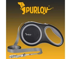Automatinis pavadėlis šuniui 5m/15kg purlov 19788m