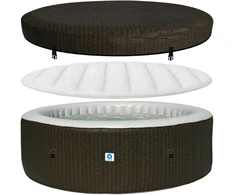Spa ogrodowe, jacuzzi pompowane AVENLI NICE 6 osobowe 204x70 ruda