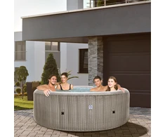 Sodo SPA, pripučiama sūkurinė vonia AVENLI NICE 6 asmenų 240x70 sidabrinė