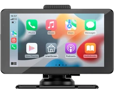 Automagnetola Multimedijos stotis 7" Android Auto Apple Carplay su atbulinės eigos kamera Kruger &amp; Matz