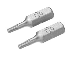 Stanley Koncówki Atsuktuvo antgaliai - torx t10/25 (2 vnt.)