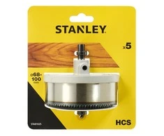 Gręžimo karūnų komplektas Stanley STA81025-XJ; 68-100 mm; 5 vnt.