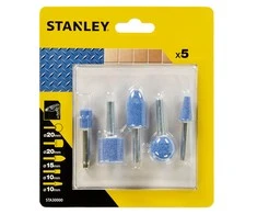 Stanley Šlifavimo akmenukų rinkinys 6 mm, 5 vnt.