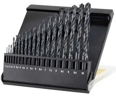 Grąžtas STANLEY GRAŽTŲ RINKINYS METALUI 19 vnt. 1-10 mm