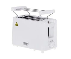 Adler | Skrudintuvas | AD 3223 | Galia 750 W | Lizdų skaičius 2 | Korpuso medžiaga Plastikas | Baltas