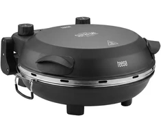 Vaflinė Piec TEESA SUPREME FUN 1200 W picos krosnis, 400 laipsnių, du kaitinimo elementai, juoda
