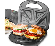 Sumuštinių keptuvas RTO Keptuvas toster sumuštinių ceramiczny do chrupiących tostów sandwich 750 w