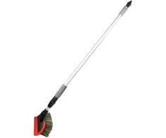 Teleskopinis šepetys su vandens jungtimi 97-160cm AMIO-03955