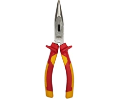 Szczypce wydłużone proste vde 180mm kel