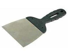 Szpachelka Mentelė M 80 mm su nerūdijančio plieno plokštele