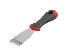 Szpachelka Nerūdijančio plieno mentelė, 40 mm pločio, dviejų komponentų rankena, prolinas