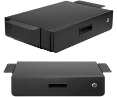 Maclean MC-461 Under Desk Lockable Drawer 5kg Organizer Juodas max 5kg