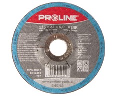 Tarcza Metalinis šlifavimo diskas, t27, 180x6.0x22a24r proline