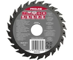 Profix Tarcza Plokščias šiurkštus pjovimo diskas, stambiais dantimis, su pjūklo ašmenimis, 125 mm proline