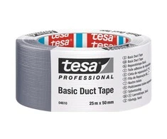 Taśma Tesabasic remonto juosta, sidabrinė, 25 m: 50 mm