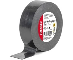 Taśma samowulkanizująca juoda 25mm x 5m x 0.5mm amio-04855