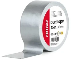 Pilka techninė juosta 48 mm x 15 m x 0,19 mm amio-04851