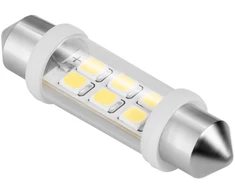 Teesa Automobilio LED lemputė 12V 10 / 40 6xSMD Sv8.5